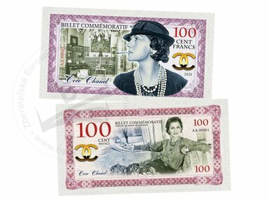 100 Francs Coco Chanel (2021)