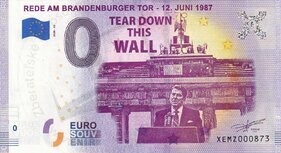 Rede am Brandenburger Tor 12Juni 1987 (XEMZ 2020-35)
