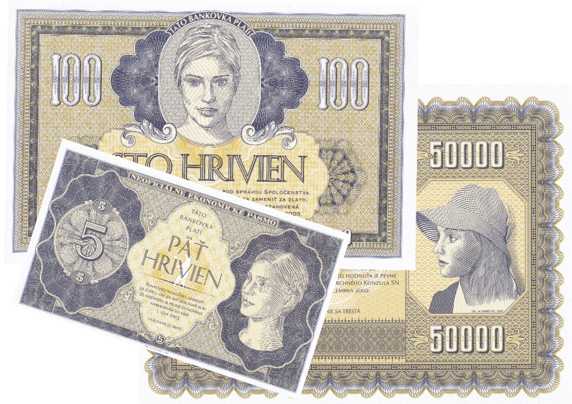 Set 3ks Hrivien 2002-2003 (1,100,50000)