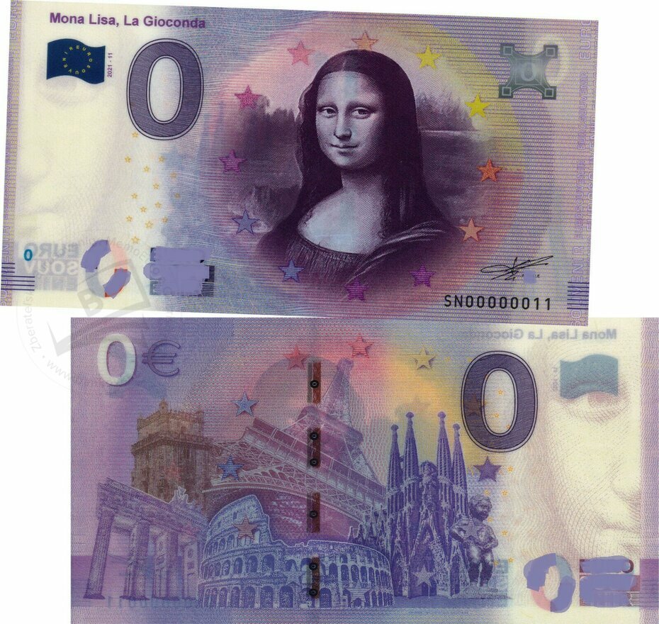 0 rubles Mona Lisa 2021