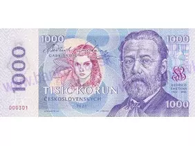 1000 Korun Bedřich Smetana (2024)