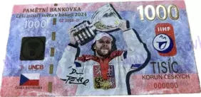 1000 Korun Češi mistři světa v hokeji 2024 (CZ 2024-01)