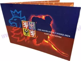 1000 Korun Češi mistři světa v hokeji 2024 (CZ 2024-01 FOLDER)