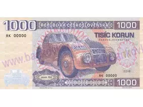 1000 Korun Jawa 750 (2019)