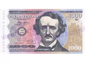 1000 Mystery Dollars Edgar Allan Poe (2024)