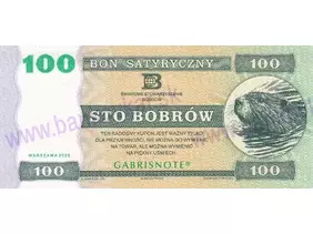 100 Bobrów (2025) Bon satyryczny