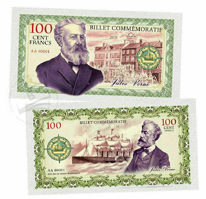 100 Cent Francs Jules Verne 2021