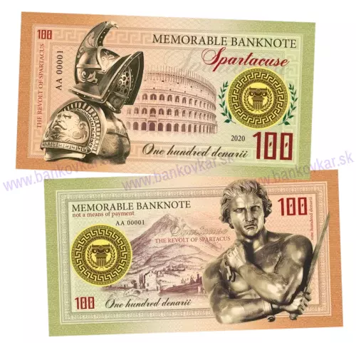 100 denarii Spartacus Gladiator 2020