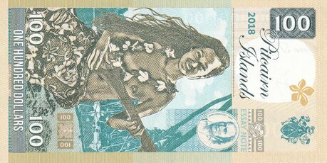 100 Dollars 2017 Pitcairn Islands