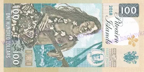 100 Dollars 2017 Pitcairn Islands