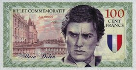 100 Francs Alain Delon (2021)