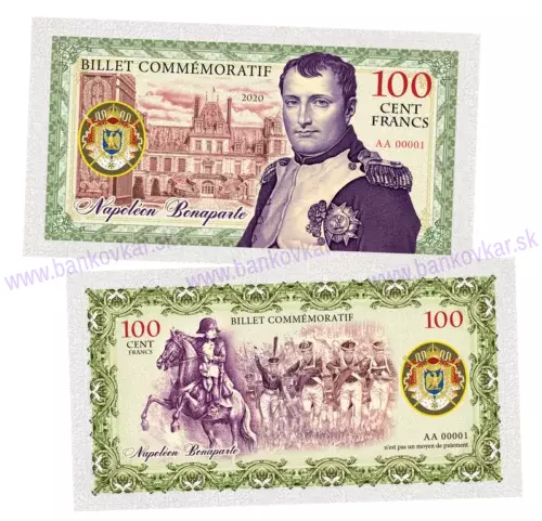 100 Francs Napoléon Bonaparte 2020 100 Francs Napoléon Bonaparte 2020