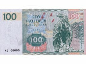 100 Halierov Slovenských 2022 (MAGNETKA)