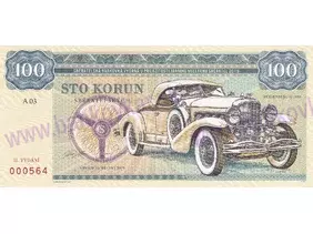 100 korun 2019 Zapadlík A - Duesenberg Model SJ r.v.1933