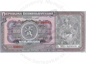 100 Korun Československých (MAGNETKA)
