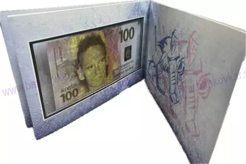100 korun Dominik Hašek 2024 Polymér