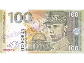 100 Korún M.R.Štefánik.(2019) 1.VYDANIE IVANKA