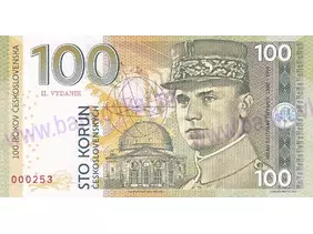 100 Korún M.R.Štefánik (2019) 2.VYDANIE IVANKA