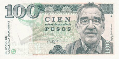 100 pesos Macondo 2014