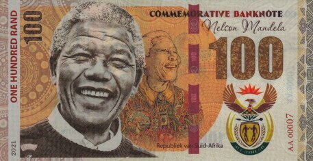 100 Rand Nelson Mandela2021