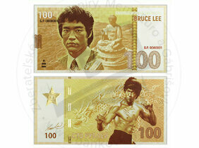 100 rubles Bruce Lee (2021)