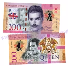 100 rubľov QUEEN-Killer Queen (2021)