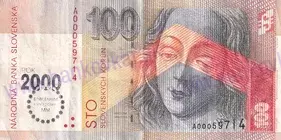100 Sk 1993 BIMILÉNIUM séria A (stav 3)