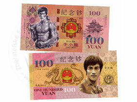 100 Yuan Bruce Lee 1940-1973 (2021)