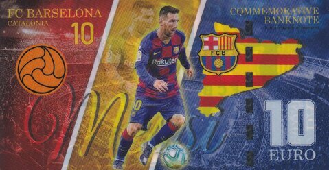 10 Euro Lionel Messi 2022