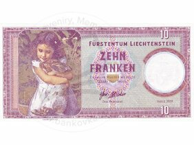 10 Franken Liechtenstein (2019)