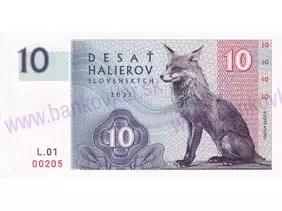 10 Halierov Slovenských Líška (2021)