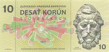 10 korún 1977 Ľ.Štúr