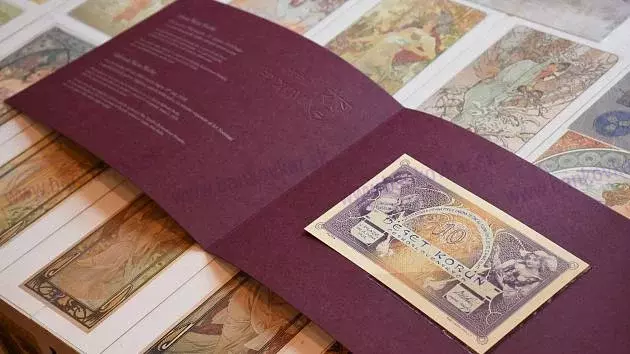 10 korun Československých 1919 reprint Ivančice