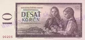10 Korún Československých (2025) novotlač 80.výr. konca 2.sv.vojny