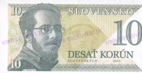 10 Korún M.Gábriš 2013
