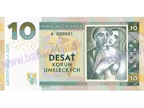 10 Korún Mikuláš Galanda (2019)