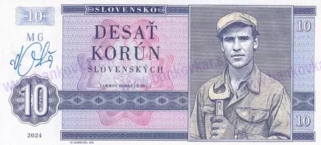 10 korún SK 2024