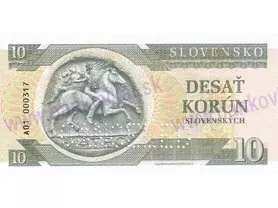 10 korún Slovenských 2015 CANCELED (kat.č.35)