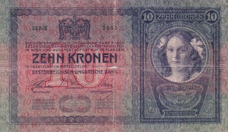 10 Kronen 1904 bez pretlače stav 4