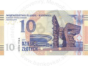 10 Zlotych 2017 Katowice (kat.č.81)