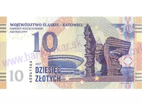 10 Zlotych 2017 Katowice (kat.č.81)