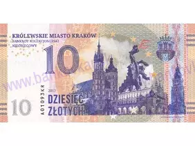 10 Zlotych 2017 Kraków