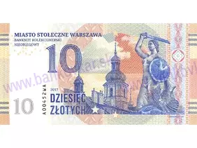 10 Zlotych 2017 Warszawa (kat.č.80)