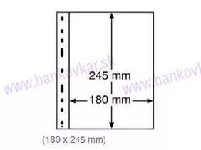 10ks priehľadné listy (OPTIMA)