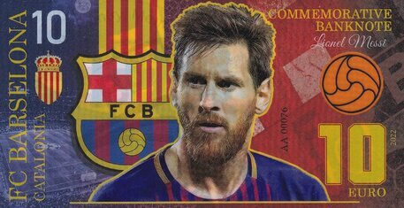 110 Euro Lionel Messi 2022