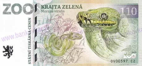 110 ZOO OSTRAVA Krajta zelená 2023