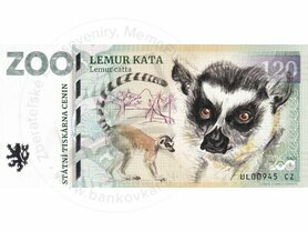 120 ZOO ÚSTÍ n/L. (Lemur kata) 2023