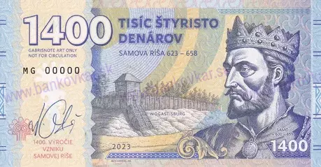 1400 Denárov Samova ríša2023