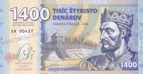 1400 Denárov Samova ríša2023