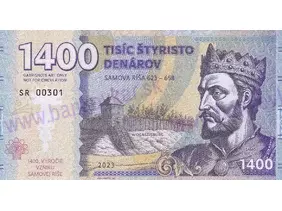 1400 Denárov Samova ríša (MAGNETKA)